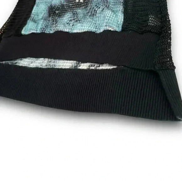 Alberto Makali Y2K M Floral Multicolor Abstract Knit Pullover Blouse Sweater - Picture 5 of 9